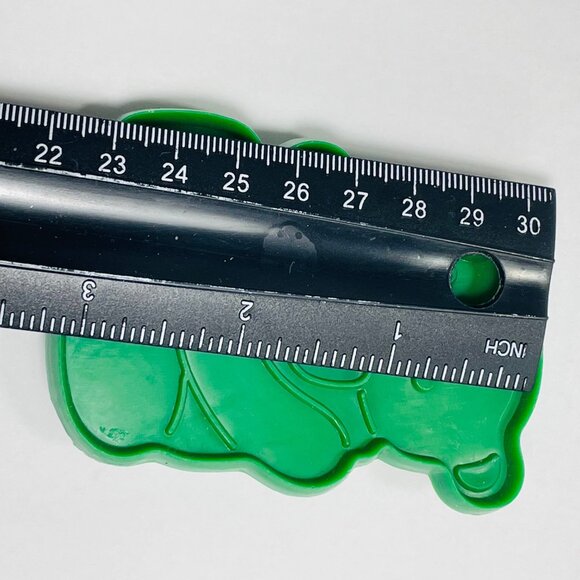 Vintage Green Teddy Bear Cookie Cutter Holiday Christmas Crafts - Picture 3 of 4